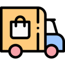 shipping and delivery,delivery truck,delivery,transportation,vehicle,truck,ecommerce,shopping bag,bags,purchase,trucking,cargo truck,deliver